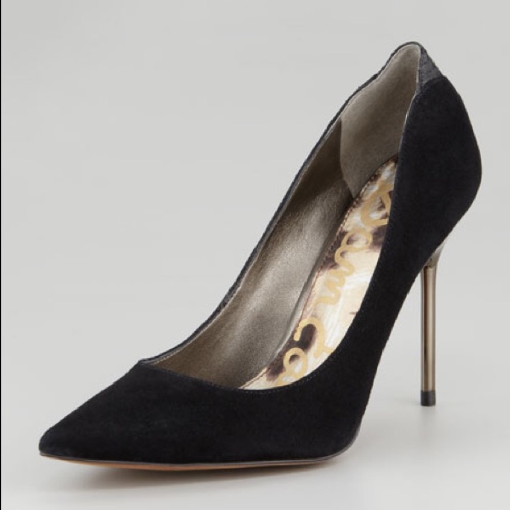 Sam Edelman Danielle Suede Pointed-Toe Pump 6.5